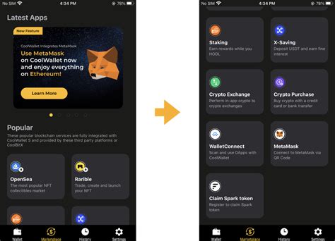How to use MetaMask on CoolWallet .